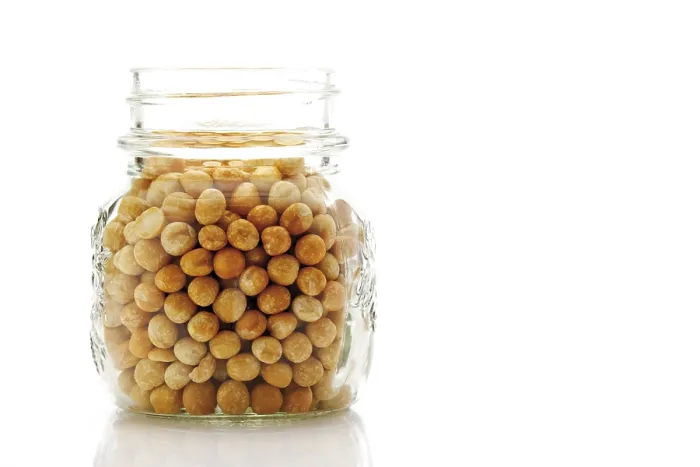 Framed Print : Split Peas in a Jar Print Framed Print : Split Peas in a Jar Print