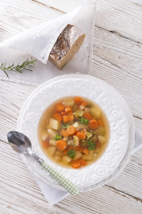 Framed Print : Print of Spring with Carrot Soup Framed Print : Print of Spring with Carrot Soup