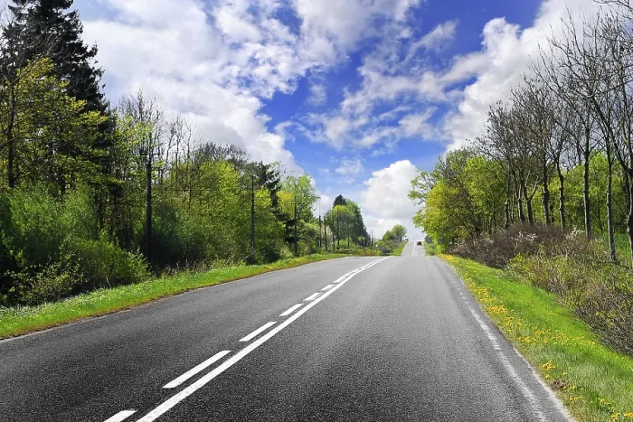 Framed Print : Spring Road Print by ImageBROKER Framed Print : Spring Road Print by ImageBROKER