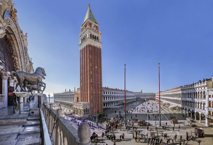 Framed Print : St Mark's Square Print, Venice, Italy Framed Print : St Mark's Square Print, Venice, Italy
