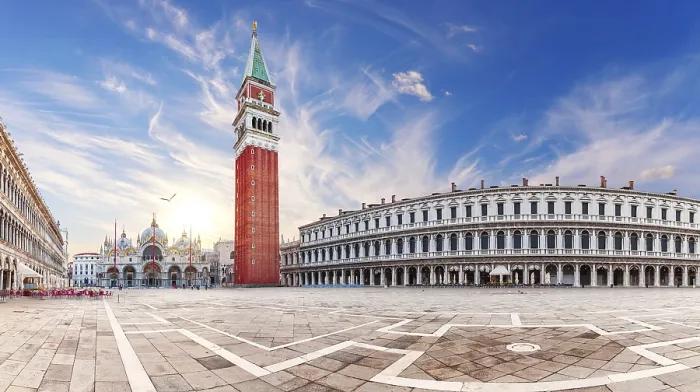 Framed Print : St Mark's Square Panorama Print, Venice Framed Print : St Mark's Square Panorama Print, Venice