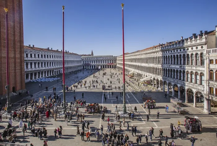 Framed Print : St Mark's Square Print, Venice, Italy Framed Print : St Mark's Square Print, Venice, Italy