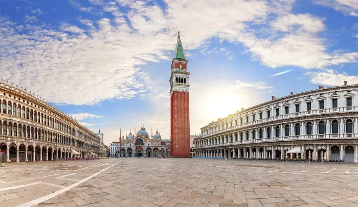 Framed Print : St Mark's Square Print, Venice Panorama Framed Print : St Mark's Square Print, Venice Panorama