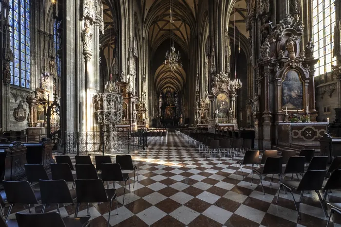 Framed Print : At St. Stephen's Cathedral, Vienna Austria Print Framed Print : At St. Stephen's Cathedral, Vienna Austria Print
