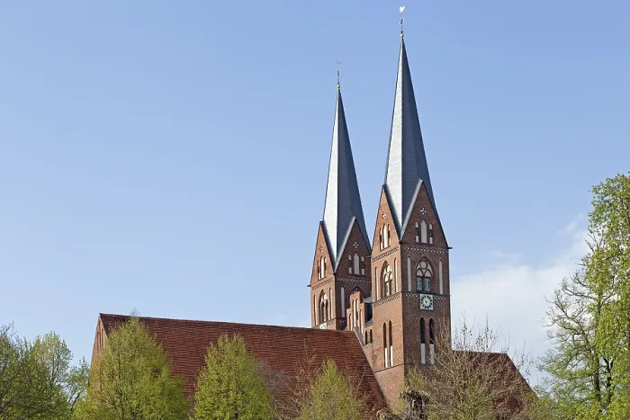 Framed Print : St. Trinitatis Monastery Church Print, Neuruppin, Germany Framed Print : St. Trinitatis Monastery Church Print, Neuruppin, Germany