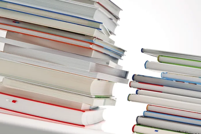 Framed Print : Austrian Stack of Books Print Isolated on White Background Framed Print : Austrian Stack of Books Print Isolated on White Background