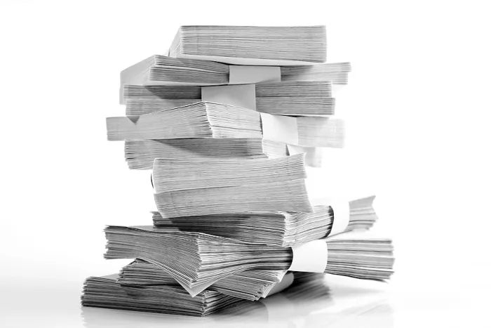 Framed Print : Stack of Envelopes Print Framed Print : Stack of Envelopes Print