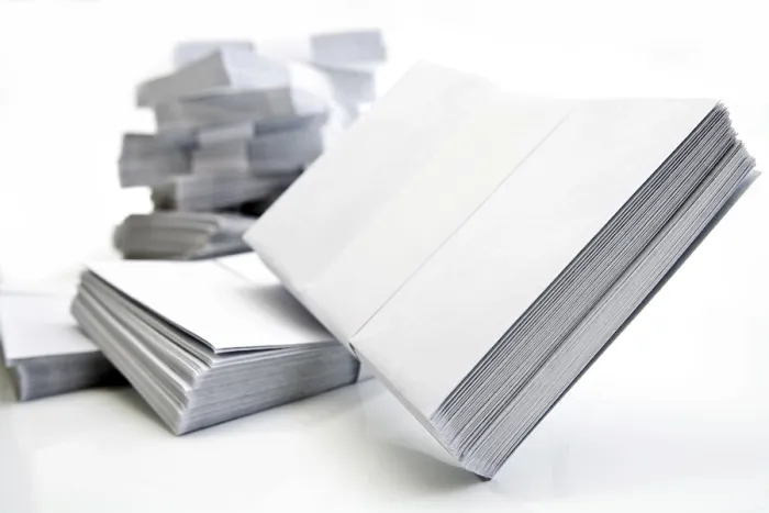 Framed Print : Stack of Envelopes Print Framed Print : Stack of Envelopes Print