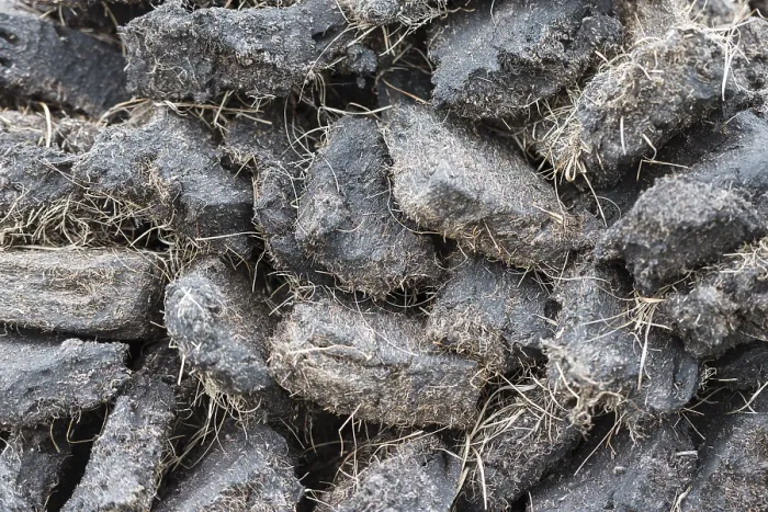 Framed Print : Peat Extraction in Scottish Highlands Print