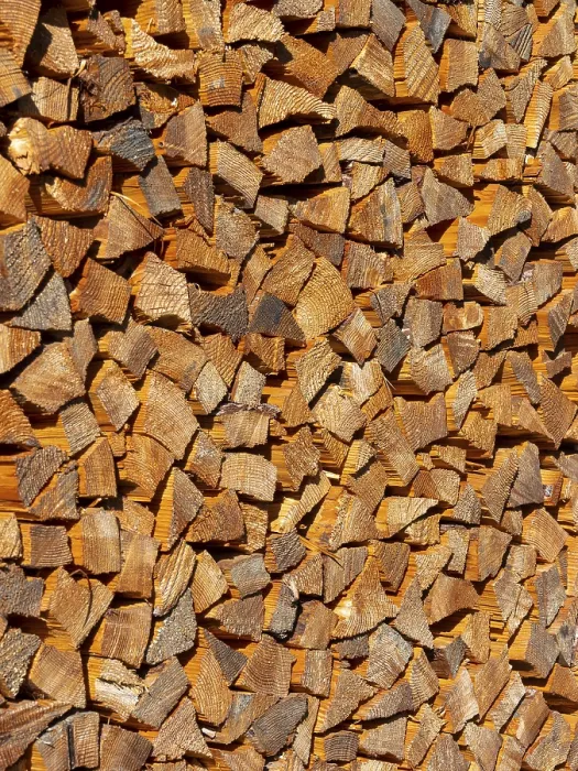 Framed Print : Stack of Firewood Print, Germany Framed Print : Stack of Firewood Print, Germany