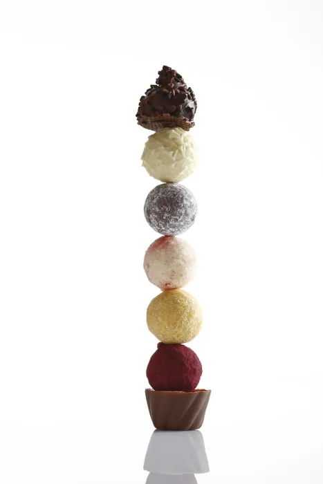 Framed Print : Stacked Chocolates Print Framed Print : Stacked Chocolates Print