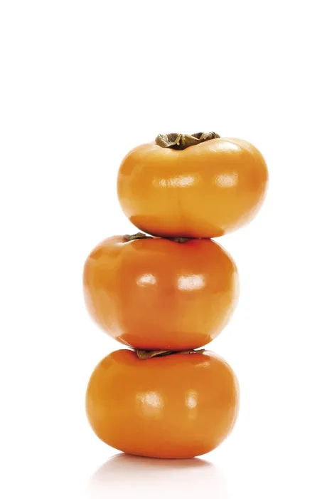 Framed Print : Stacked Persimmon Fruit Print Framed Print : Stacked Persimmon Fruit Print
