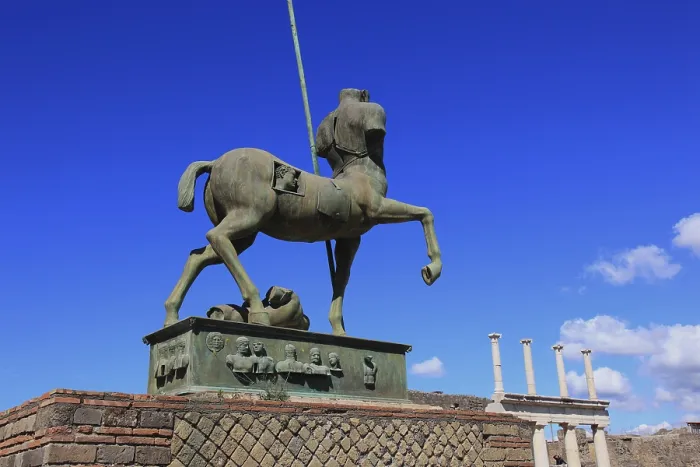 Framed Print : Print of Centaur in Pompeii, Italy Framed Print : Print of Centaur in Pompeii, Italy