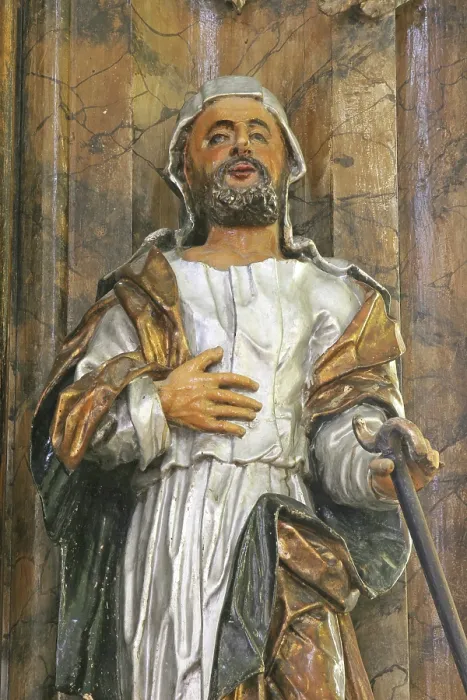 Framed Print : Statue of Saint Print Framed Print : Statue of Saint Print