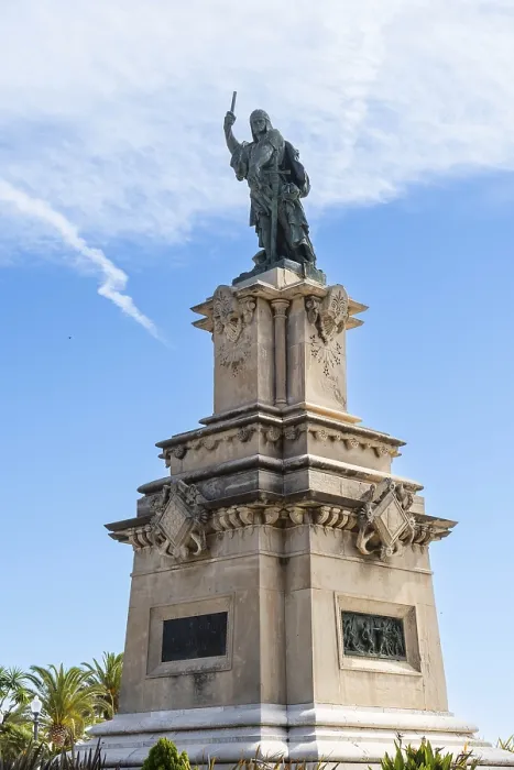 Framed Print : Statue at Balcon Mediterraneo Print Framed Print : Statue at Balcon Mediterraneo Print