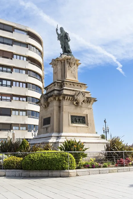 Framed Print : Statue at Balcon Mediterraneo Print, Mediterranean Sea View Framed Print : Statue at Balcon Mediterraneo Print, Mediterranean Sea View