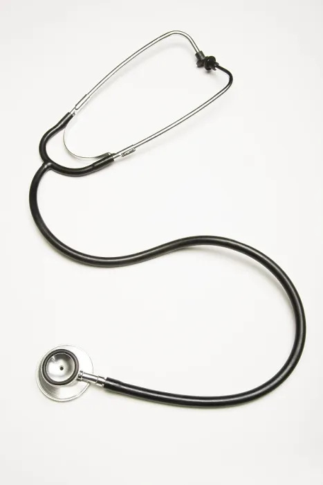 Framed Print : Medical Instrument Print - Stethoscope Framed Print : Medical Instrument Print - Stethoscope