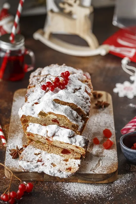 Framed Print : Traditional German Stollen Print Framed Print : Traditional German Stollen Print
