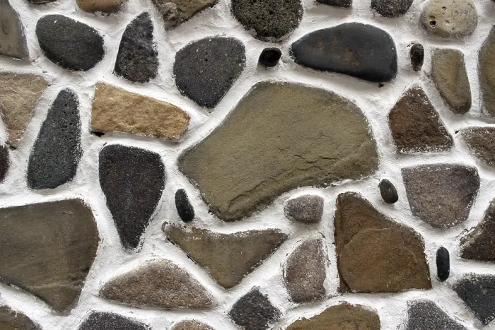 Framed Print : Horizontal Stone Wall Background Print