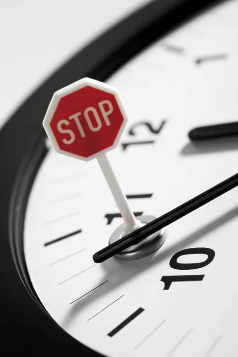 Framed Print : Stop Sign on a Clock: Time Standing Still Print Framed Print : Stop Sign on a Clock: Time Standing Still Print