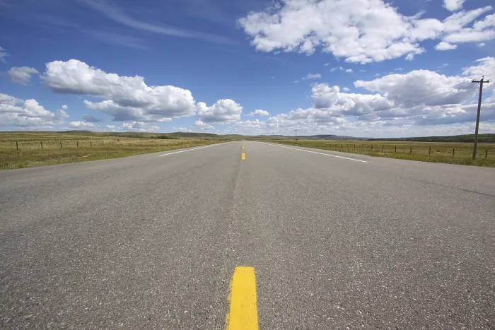 Framed Print : Straight Road Print: Infinite Horizon Framed Print : Straight Road Print: Infinite Horizon