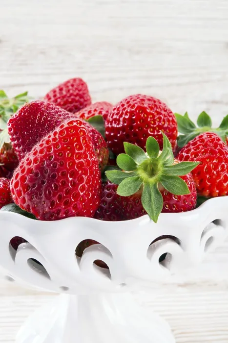 Framed Print : Strawberries Print by imageBROKER