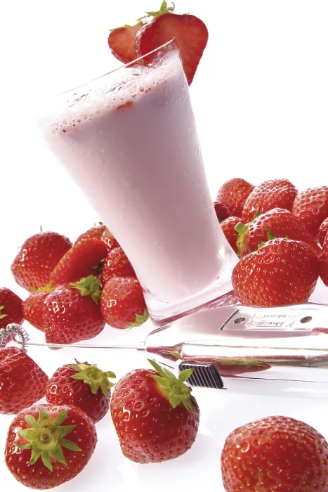 Framed Print : Strawberry Shake Print Framed Print : Strawberry Shake Print