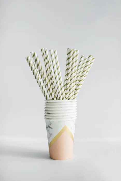 Framed Print : Strews Inside Paper Cup Print Framed Print : Strews Inside Paper Cup Print