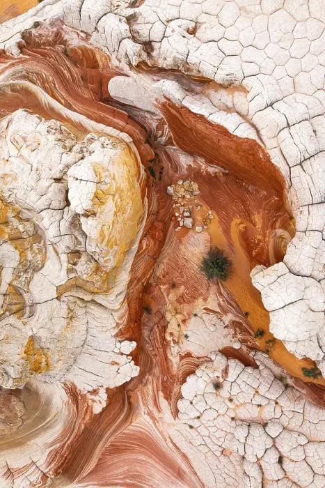 Framed Print : Red Rock Formations Aerial Print Framed Print : Red Rock Formations Aerial Print