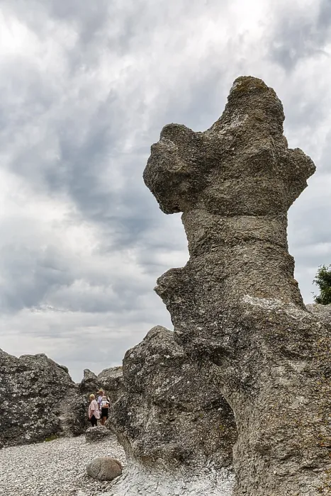 Framed Print : Gotland Island, Sweden - Eroded Limestone Column Print Framed Print : Gotland Island, Sweden - Eroded Limestone Column Print