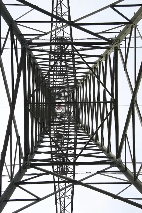 Framed Print : Power Transmission Tower Print Framed Print : Power Transmission Tower Print