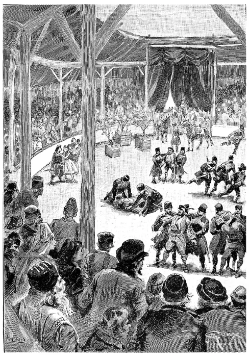 Framed Print : Jules Verne Cossacks Print, 1890 Engraving Framed Print : Jules Verne Cossacks Print, 1890 Engraving