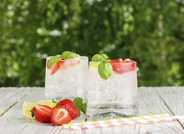 Framed Print : Summer Print: Refreshing Lemonade with Fruits and Herbs Framed Print : Summer Print: Refreshing Lemonade with Fruits and Herbs