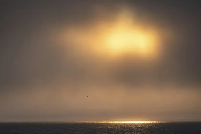 Framed Print : Sun Breaking Through Clouds Print, Woodfjord, Svalbard Framed Print : Sun Breaking Through Clouds Print, Woodfjord, Svalbard