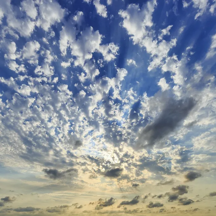 Framed Print : Summer Evening Sky Print, Kent, England Framed Print : Summer Evening Sky Print, Kent, England