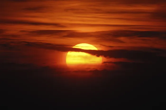 Framed Print : Sunset Print by imageBROKER Framed Print : Sunset Print by imageBROKER