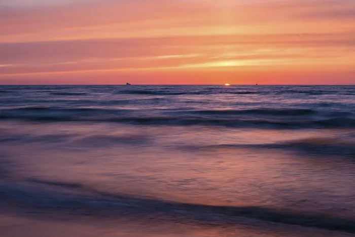 Framed Print : Baltic Coast Sunset Print Framed Print : Baltic Coast Sunset Print