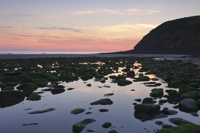 Framed Print : St Bees Sunset Print, Cumbria Coastline Framed Print : St Bees Sunset Print, Cumbria Coastline