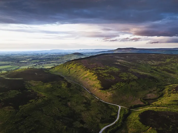 Framed Print : Sunset over Cod Beck Reservoir Print, North York Moors National Park Framed Print : Sunset over Cod Beck Reservoir Print, North York Moors National Park