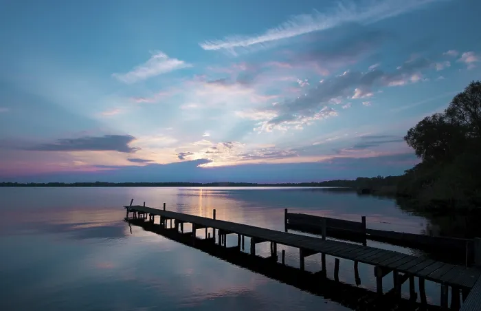 Framed Print : Sunset at the Lake Print Framed Print : Sunset at the Lake Print