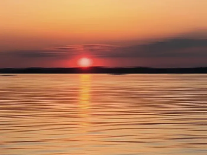 Framed Print : Motion Blur Sunset Print Framed Print : Motion Blur Sunset Print
