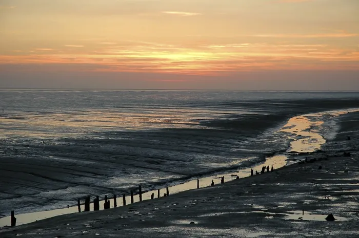 Framed Print : North Sea Evening Sunset Print Framed Print : North Sea Evening Sunset Print