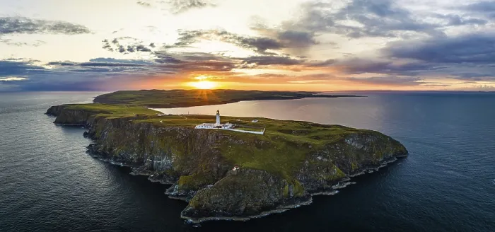 Framed Print : Mull of Galloway Lighthouse Print, Scotland Framed Print : Mull of Galloway Lighthouse Print, Scotland