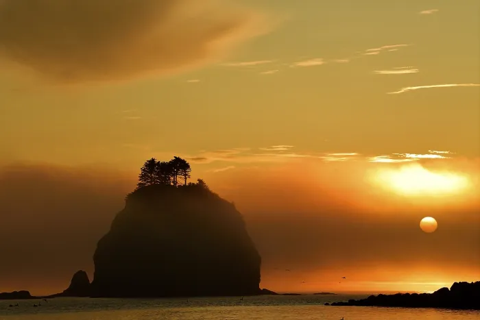 Framed Print : La Push Sunset Print, Olympic Coast, Washington USA Framed Print : La Push Sunset Print, Olympic Coast, Washington USA