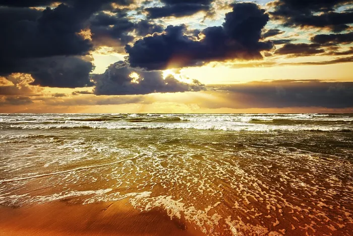 Framed Print : Sunset over the Sea Print Framed Print : Sunset over the Sea Print