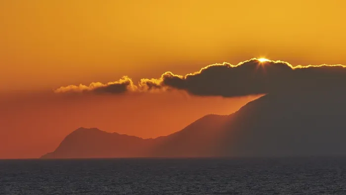 Framed Print : Marettimo Island Sunset Print, Egadi Islands, Sicily Framed Print : Marettimo Island Sunset Print, Egadi Islands, Sicily