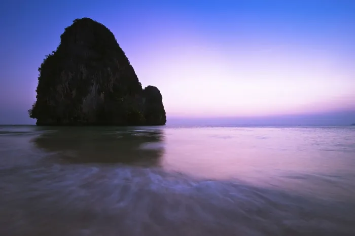 Framed Print : Sunset at Pranang Cave Beach Print, Railay, Krabi Thailand Framed Print : Sunset at Pranang Cave Beach Print, Railay, Krabi Thailand
