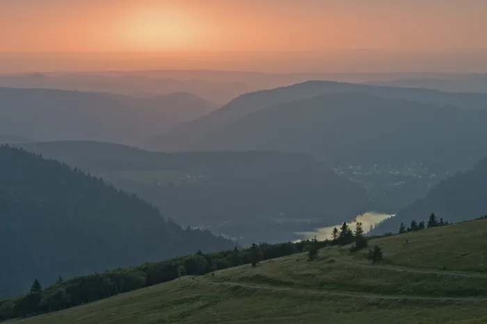 Framed Print : Vosges Mountains Sunset Print, Hohneck, Alsace-Lorraine, France Framed Print : Vosges Mountains Sunset Print, Hohneck, Alsace-Lorraine, France