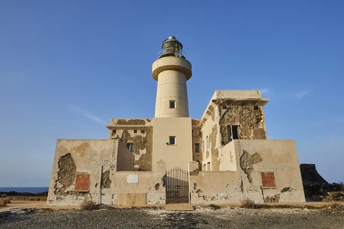 Framed Print : Super Wide Angle Print of Punta Spadillo Lighthouse, Sicily Framed Print : Super Wide Angle Print of Punta Spadillo Lighthouse, Sicily