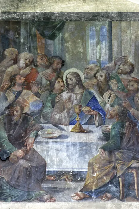 Framed Print : Leonardo da Vinci's The Last Supper Print Framed Print : Leonardo da Vinci's The Last Supper Print